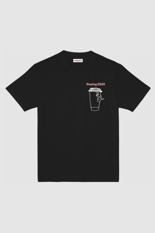 T-Shirt deep black